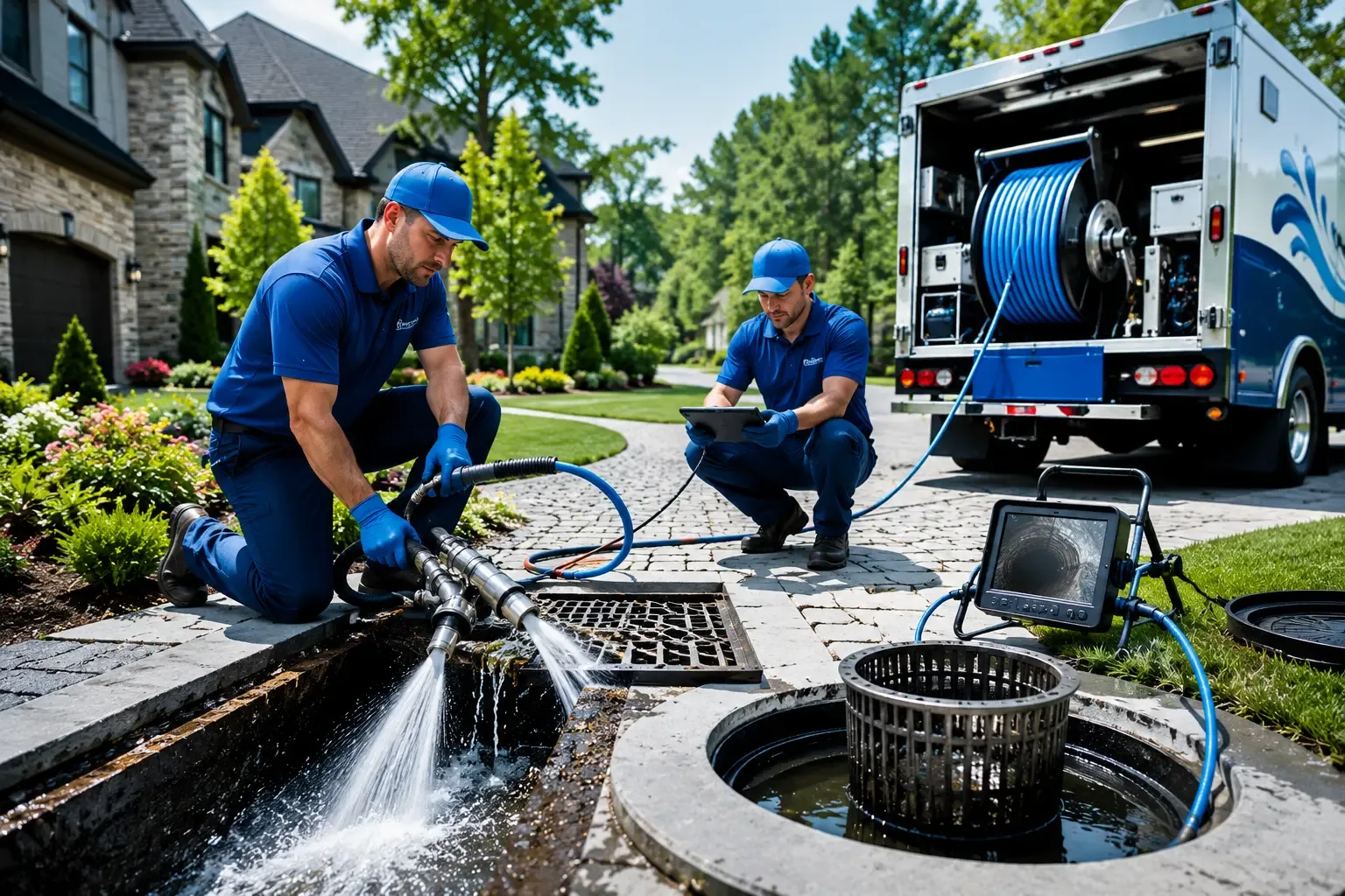 Local outdoor drain cleaning professionals in Hartford, IA